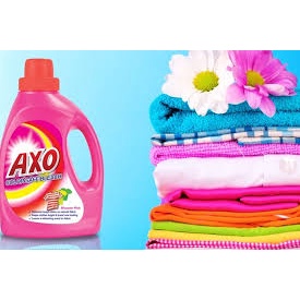 Tẩy quần áo màu Axo 800ml, tẩy sạch quần áo, trắng sáng thơm thoa