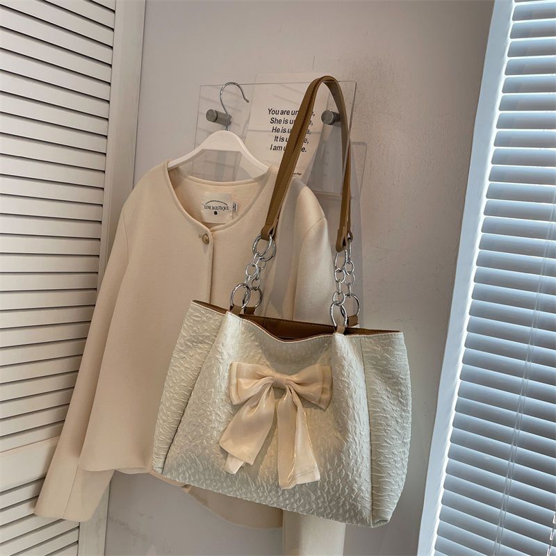 Túi Tote Đeo Vai Bằng Vải Nylon Sức Chứa Lớn Phong Cách Thời Trang Mới 2023