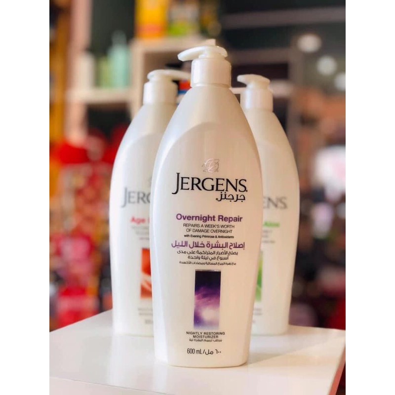 Sữa dưỡng thể toàn thân Jergens Lotions 600ml