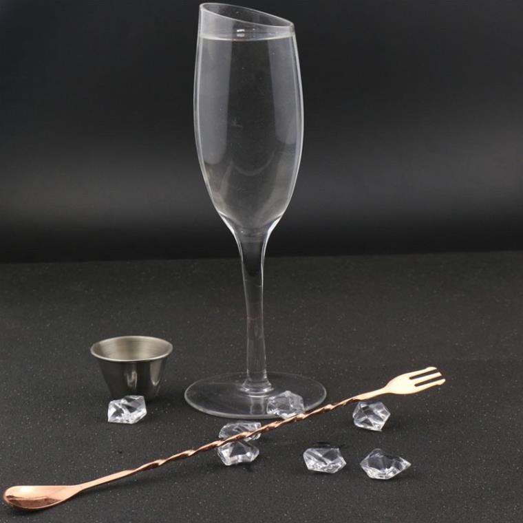 Thìa bar pha chế inox | THÌA KHUẤY 2 ĐẦU INOX CHO QUẦY BAR PHA CHẾ
