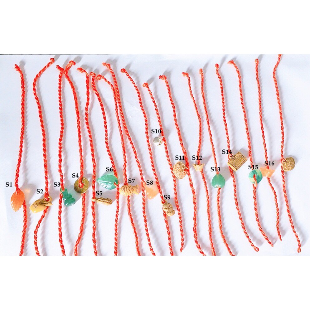 Z0563 (deal 1k) Vòng Tay Chỉ Đỏ May Mắn Nhiều Mẫu, Vòng Tay Phong Thủy Làm Quà Tặng, Vòng Đôi Bukao | BigBuy360 - bigbuy360.vn