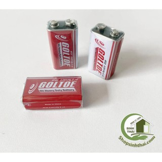 Pin than vuông 9V Goltoe