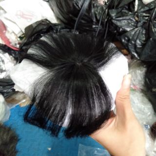 Tóc mái thưa cột che hói tóc giả