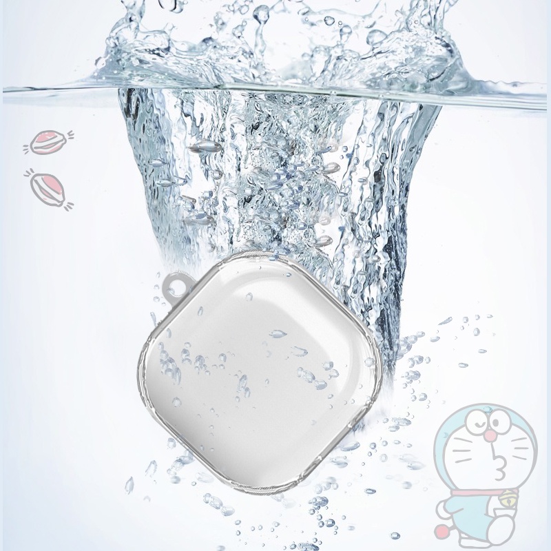 Vỏ Bảo Vệ Hộp Sạc Tai Nghe bluetooth Không Dây QCY T13 Bằng TPU Mềm Trong Suốt Chống Sốc Kiểu Hoạt Hình Đơn Giản Ốp