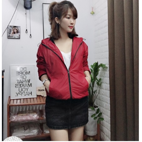 Bán Rẻ- Áo gió nữ 2 lớp cực đẹp(ảnh thật 100%,kèm túi đựng) kakidoshop | BigBuy360 - bigbuy360.vn