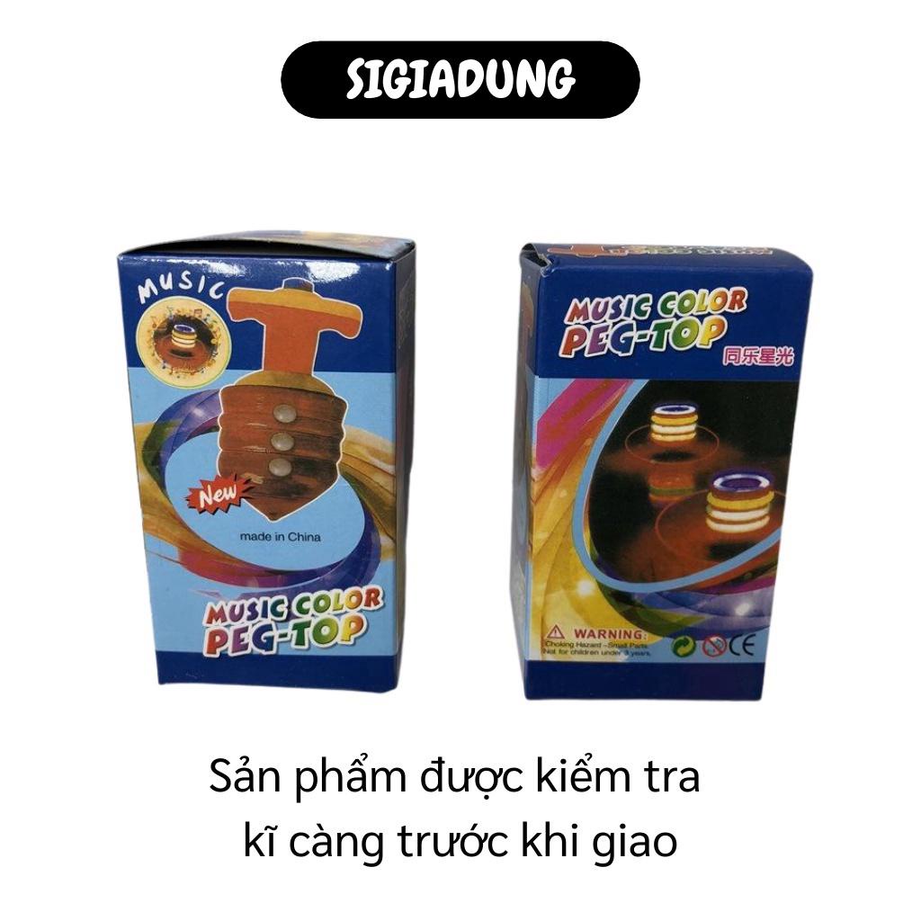 [SGD] Con Quay Có Đèn - Con Quay Đồ Chơi Có Đèn Led 4 Màu Và Nhạc Vui Tai 5979