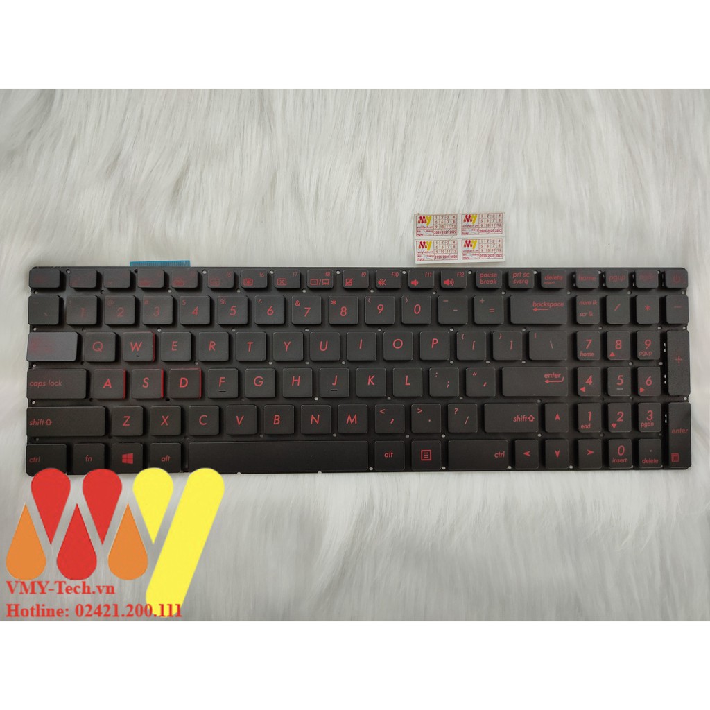 Bàn phím laptop Asus Rog GL552 GL552J GL552JX GL552V GL552VL GL552VW GL552VX NEW 100%