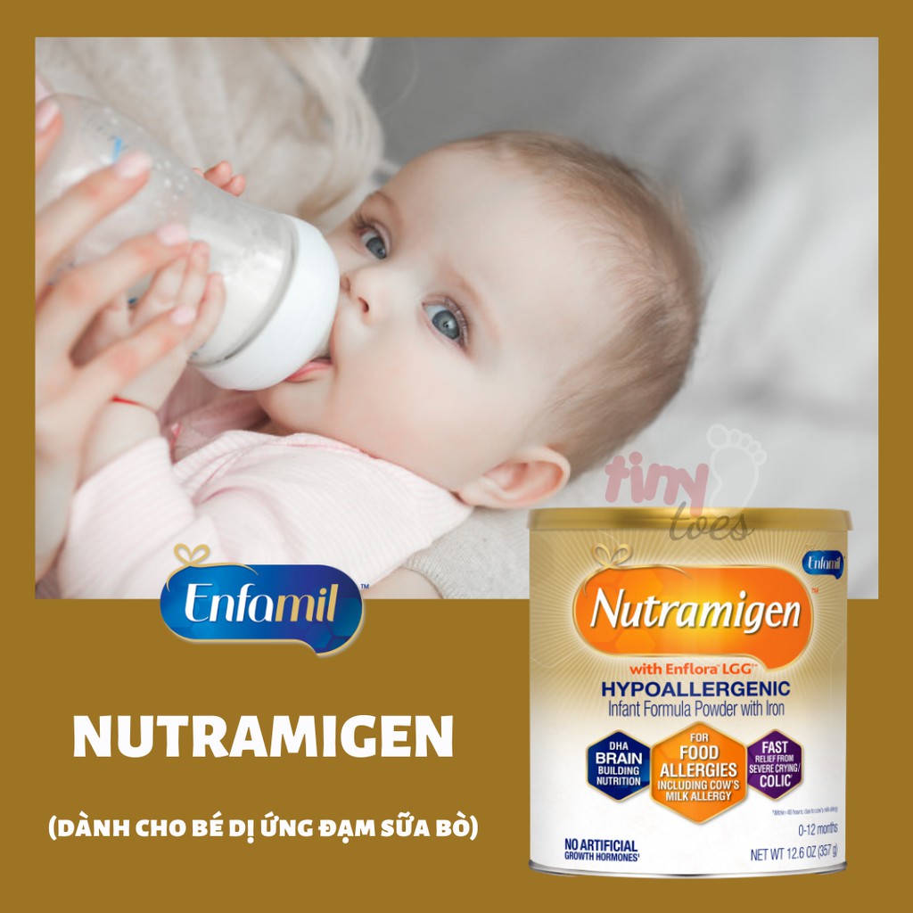 Sữa Enfamil Nutramigen cho bé dị ứng đạm sữa bò