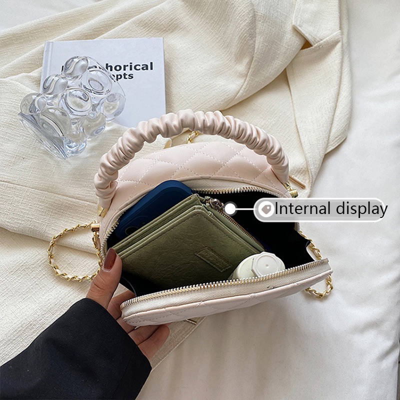 Túi Đeo Chéo mini Hình Tròn Dễ Phối Đồ Thời Trang Cho Nữ