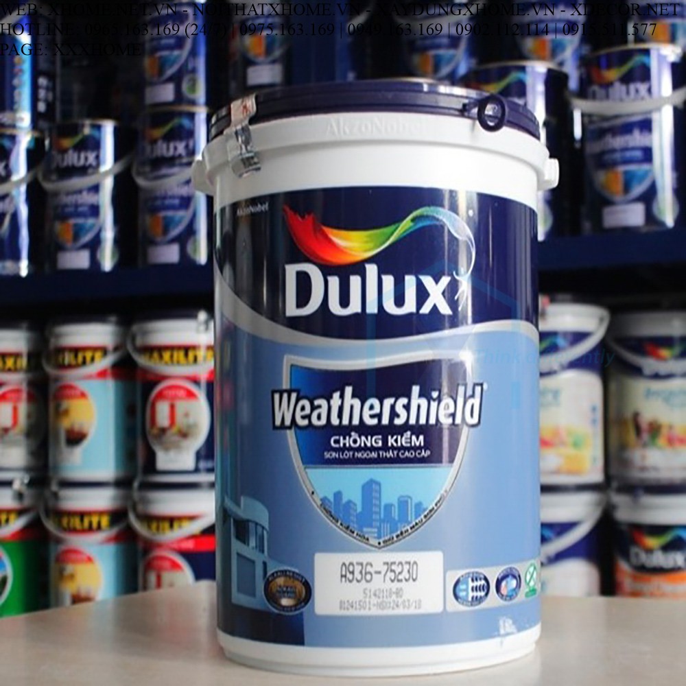 X HOME - Sơn DULUX Sơn Lót Ngoại Thất Dulux Weathershield Chống Kiềm💥NHẬN HÀNG TẠI NHÀ MÁY💥Giao hàng Toàn quốc