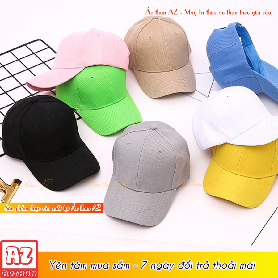 Nón kết nam nữ màu be kem cà phê sữa trơn thời trang