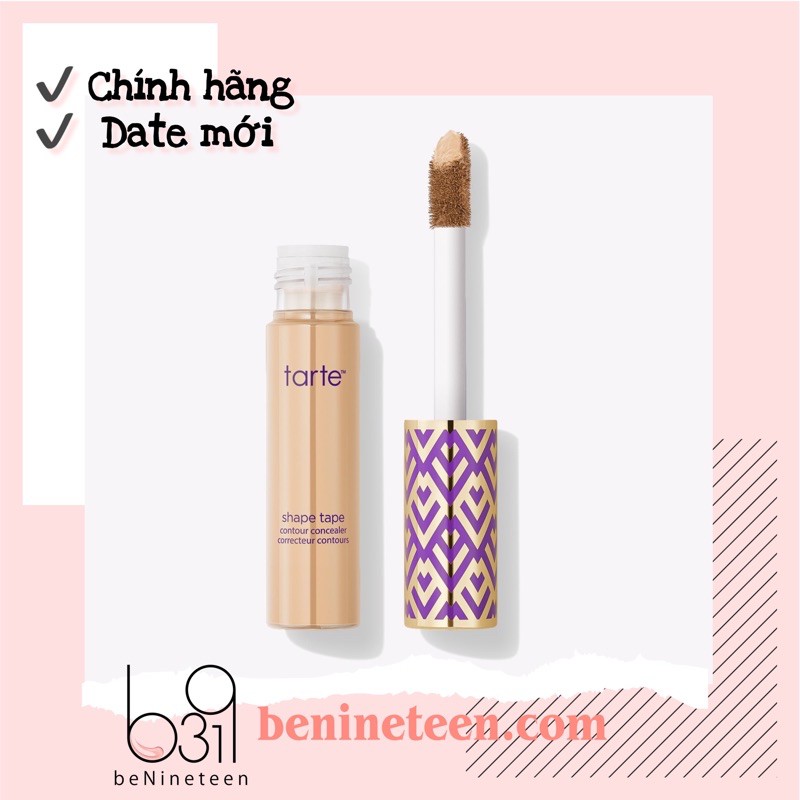 [FULLSIZE] Che Khuyết Điểm Tarte Shape Tape Contour Concealer [BeNineteen Cosmetics]
