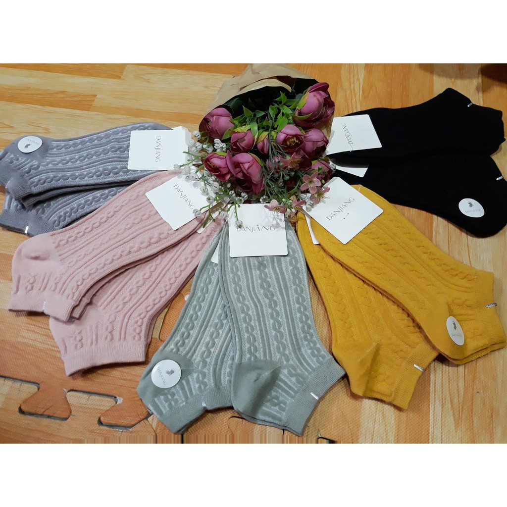Tất len nữ chất mịn ấm áp