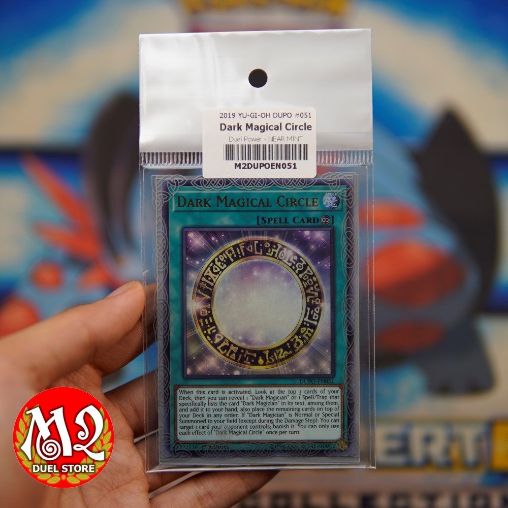 Thẻ bài đồ chơi Yugioh DUPO-EN051 - Dark Magical Circle – Ultra Rare -  Bảo quản M2SCCQ-LITE