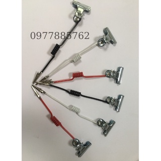 Hot - combo 50 kẹp lò xo, kẹp giấy sale, kẹp lò xo 2 đầu, kẹp wobbler, wobbler kẹp lò xo, wobbler 2 đầu kẹp