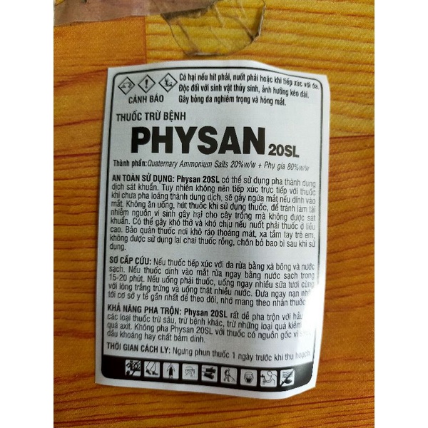 CẶP THUỐC CUREGOLD + PHYSAN