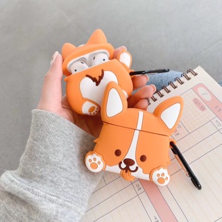 Case Airpod 1/2/pro cún corgi