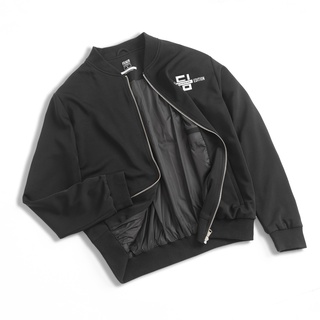 Áo khoác Bomber nam FEAER DENIM chất thun co giãn họa tiết trơn FD