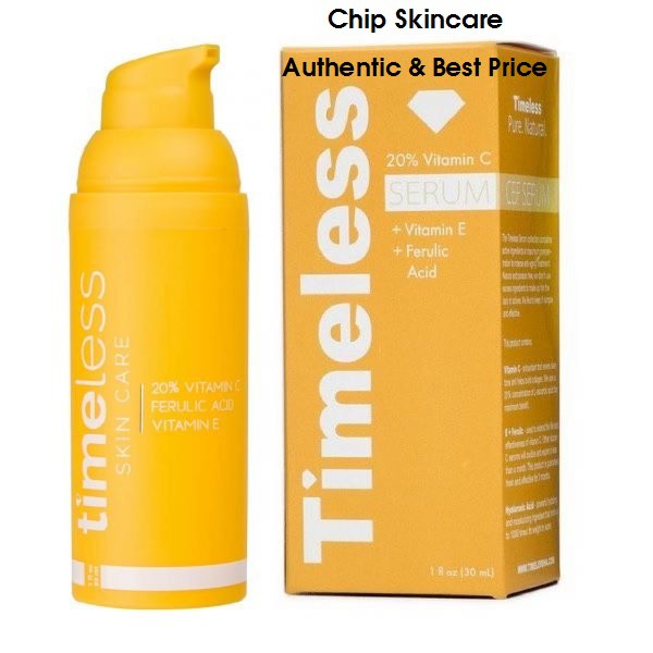 Tinh Chất Dưỡng Sáng Da Timeless 20% Vitamin C + Vitamin E + Ferulic Acid Serum [ Serum Timeless Vitamin C 20% ] 30ml | BigBuy360 - bigbuy360.vn