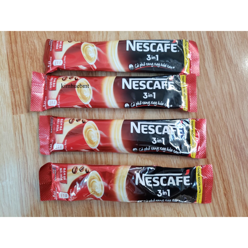 NESCAFE 3in1 (1 gói=17g) Rang xay Đậm Đà Hài Hòa