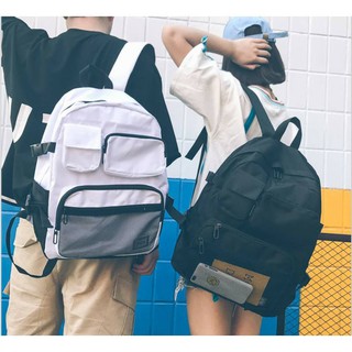balo thời trang ulzzang Hàn Quốc. dáng to nhiều ngăn.Nam nữ