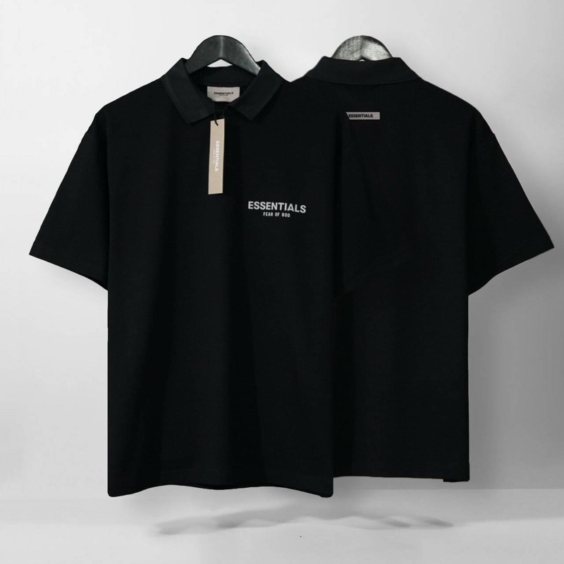 Áo Polo ESSENTIALS FEAR OF GOD mã TG 26 - Full tem tag