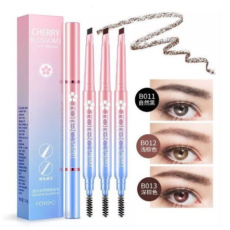 Bút kẻ mày cao cấp Cherry Blossoms Rorec