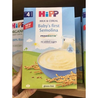 Bột ăn dặm Hipp cho bé từ 4 tháng
