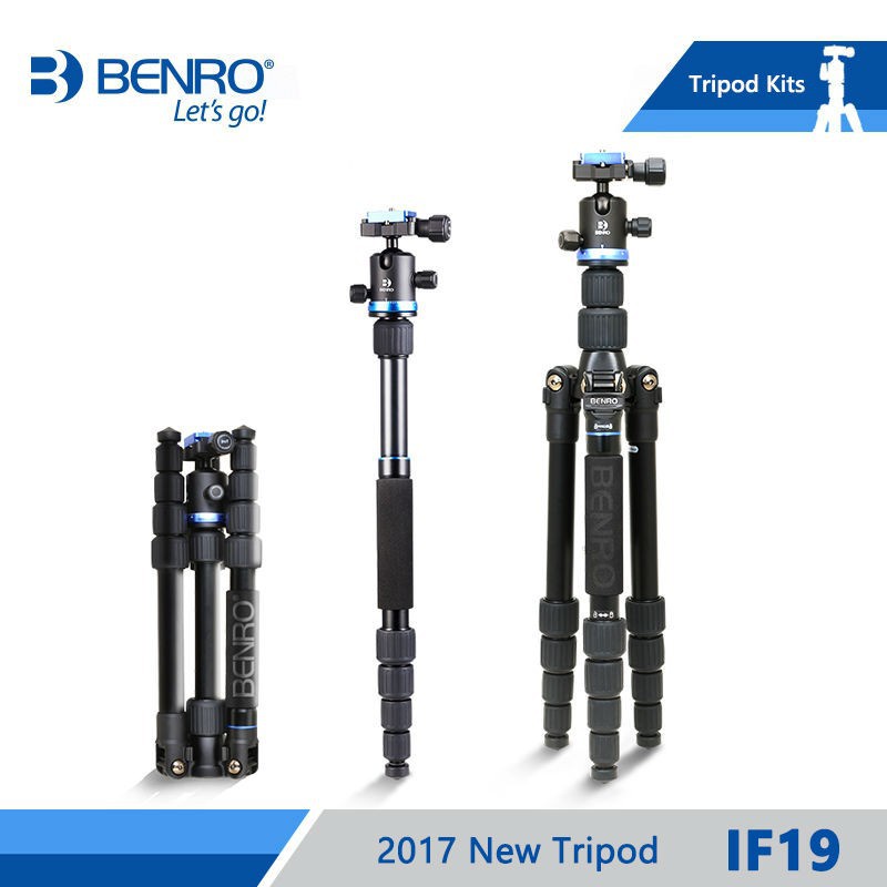 Chân Máy Ảnh Tripod Benro IF19 - Chính Hãng