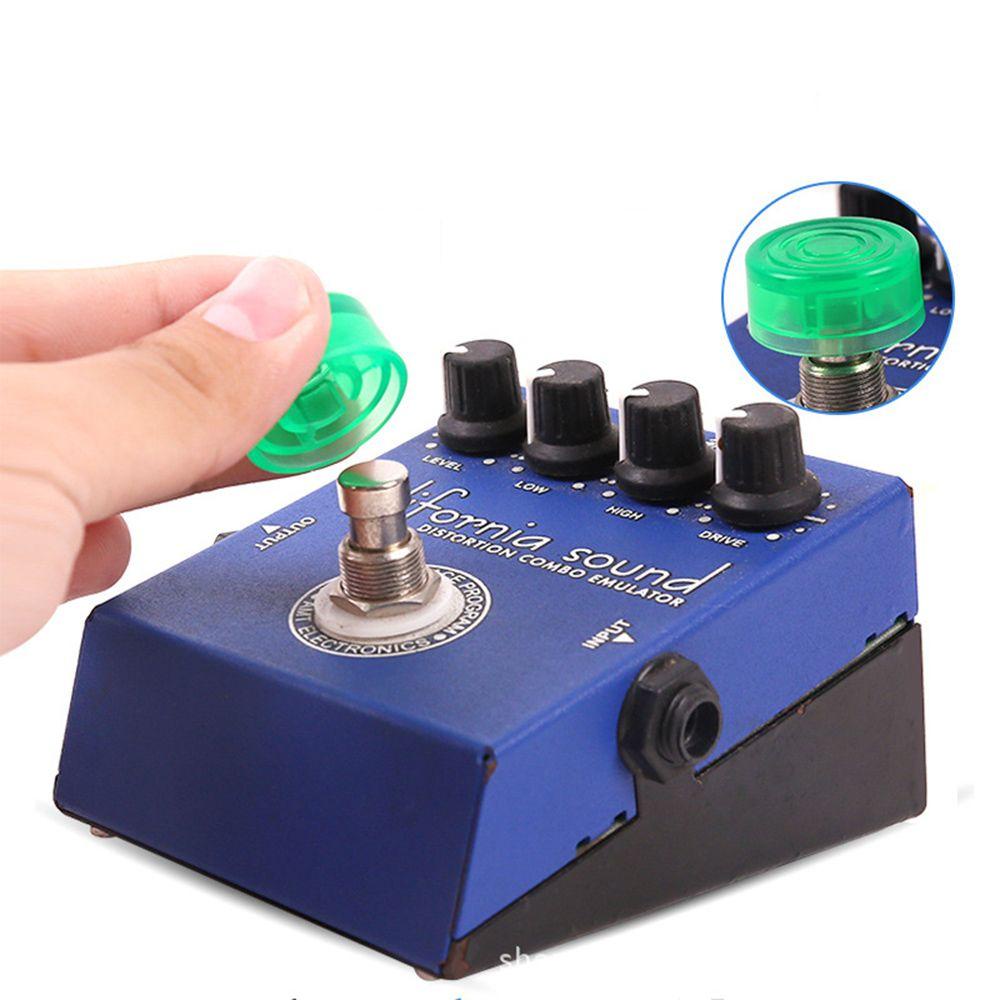 LILYES Set 10 Nắp Nhựa Bảo Vệ Bàn Đạp Cho Đàn Guitar Điện