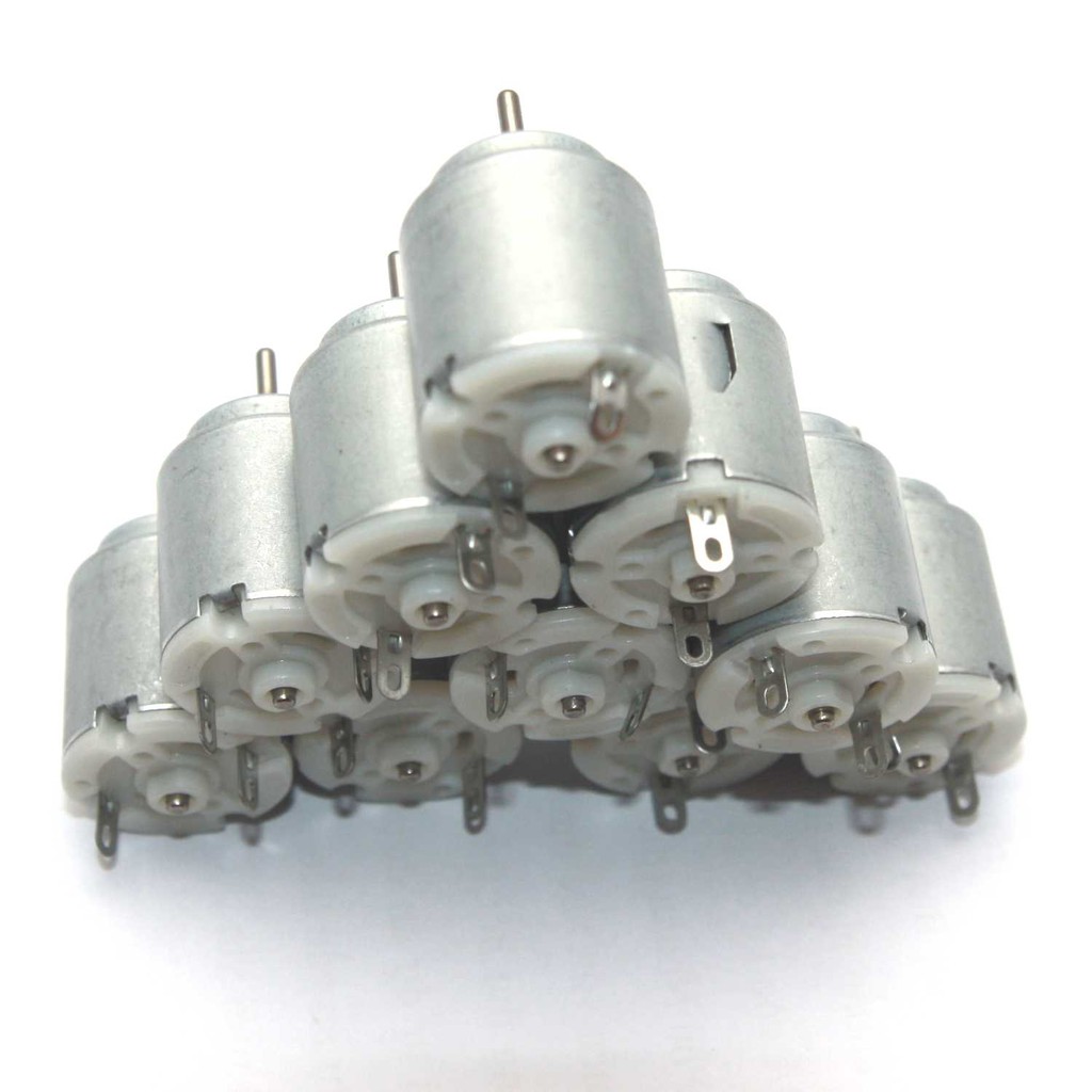 [HCM] Combo 10 motor Mini 3V loại 140 dùng chế tạo đồ chơi, xe hơi, tàu thuyền, em yêu khoa học