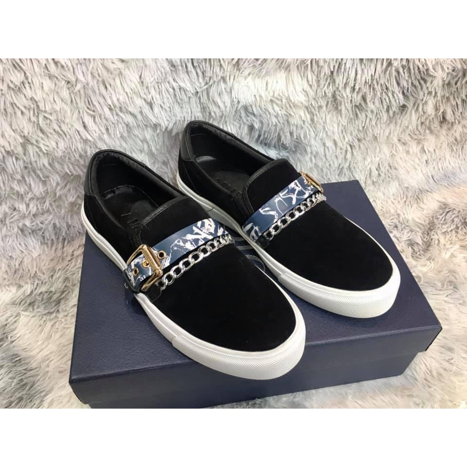 ⚡ 𝐅𝐑𝐄𝐄 𝐒𝐇𝐈𝐏 ⚡ giày slipon dây xích AMIRI cao cấp, giày lười amiri da lộn fullbox...