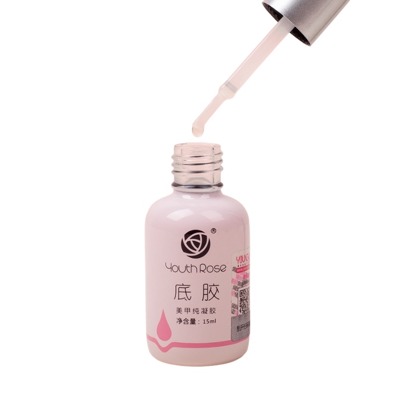 Base top cứng móng hoa hồng sơn móng tay gel phụ kiện nail VUA SƠN AS 15ml