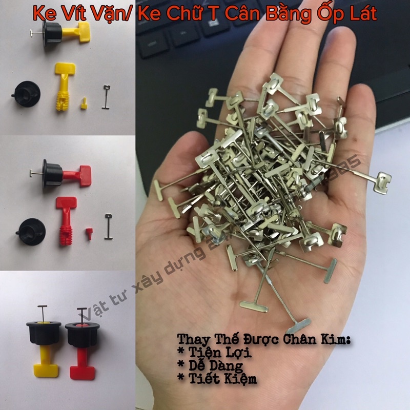 Chân Đinh Thép Thay Thế Trong Ke Vít/ Ke Chữ T Cân Bằng Ốp Lát