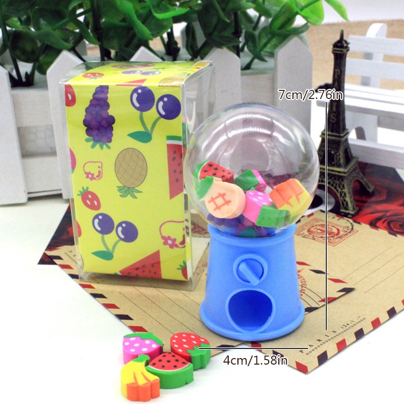 Gôm tẩy hình dáng độc đáo nhiều màu thiết kế sáng tạo