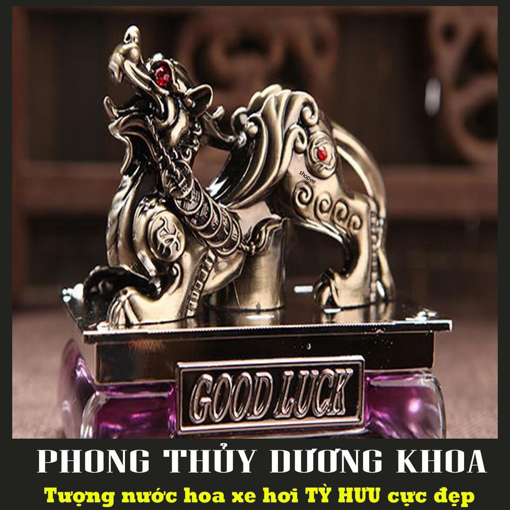 Nước Hoa Trang Trí Xe Hơi Tượng Tỳ Hưu - NƯỚC HOA TỲ HƯU PHONG THỦY ĐỂ TRÊN Ô TÔ, BÀN LÀM ViỆC