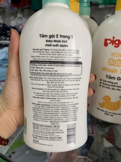 Sữa tắm gội trẻ em Pigeon