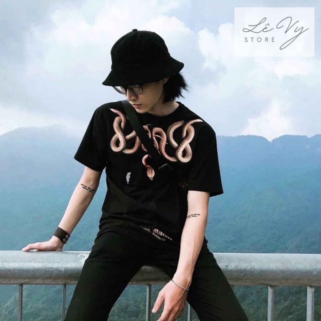 Áo Phông Mikenco Cobra Họa Tiết Rắn, Áo Phông Unisex phù hợp cả Nam và Nữ | BigBuy360 - bigbuy360.vn