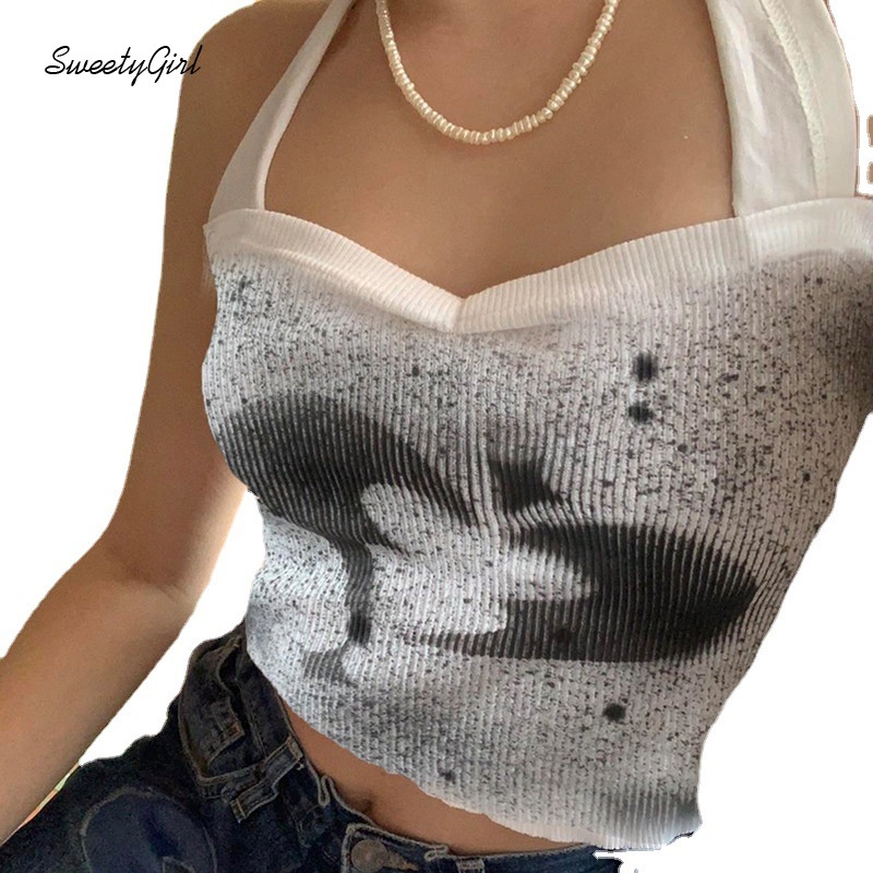 Áo Không Tay Hở Lưng Thời Trang Mẫu Mới 2022 Dành Cho Nữ