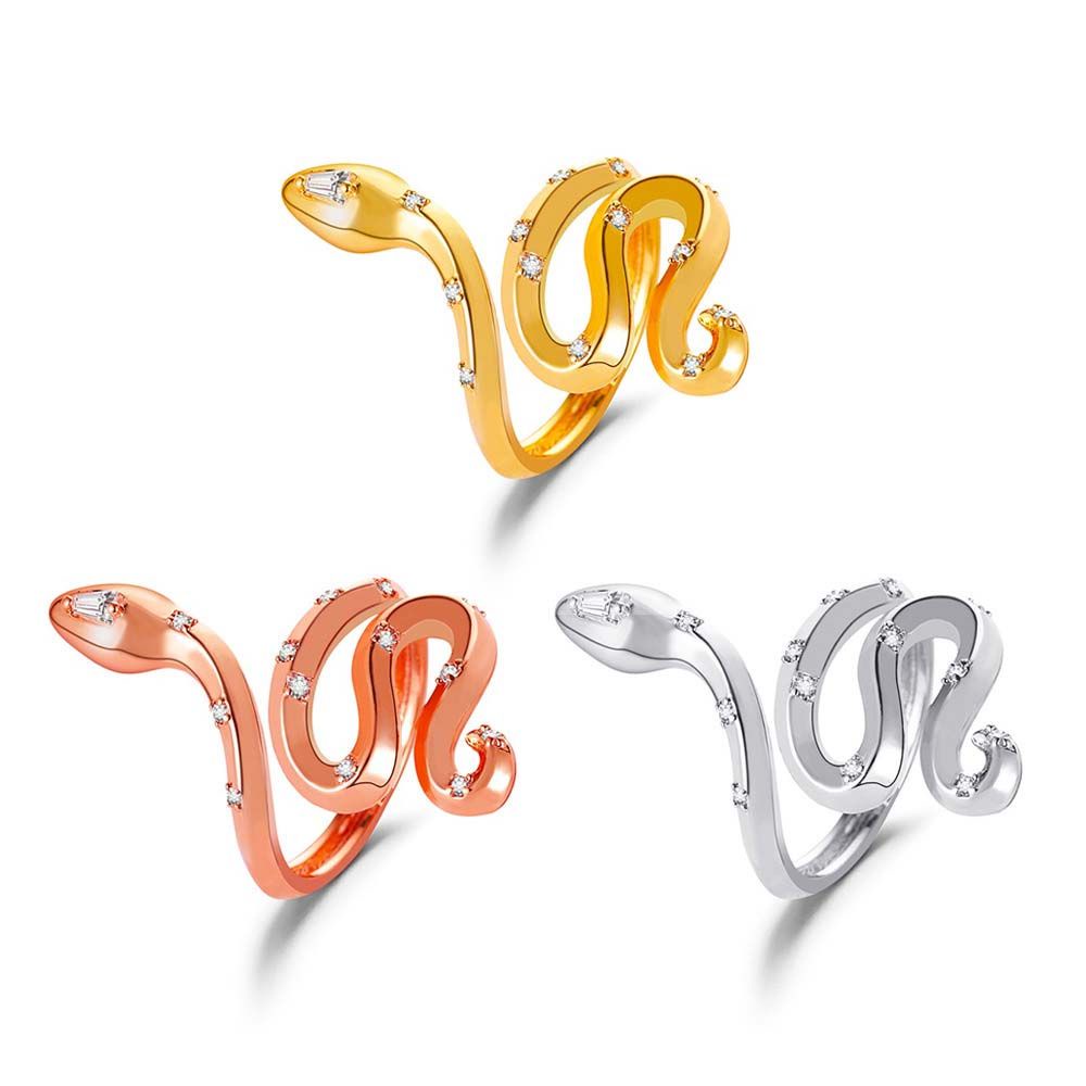 Nhẫn hình rắn phong cách hàn quốc thời trang cho nam và nữ