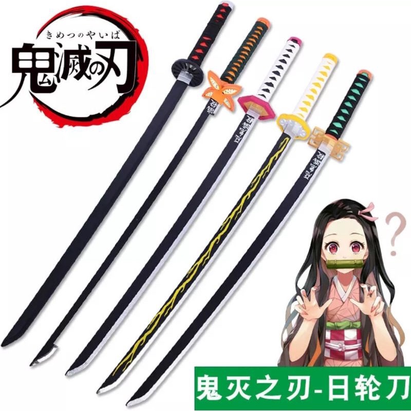Kiếm gỗ hóa trang cosplay Kimetsu no Yaiba, dài 104cm ♥ Nhiều phân loại tại [Miu Cosplay]