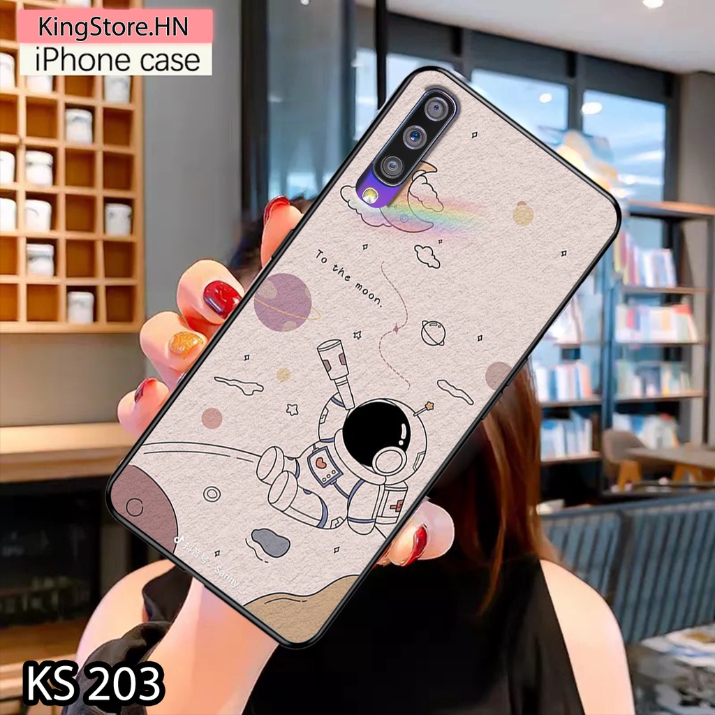 Ốp lưng Samsung A50/A70/A80 in hình Phi Hành Gia siêu đẹp, độc, lạ_KINGSTORE.HN_Ốp SS