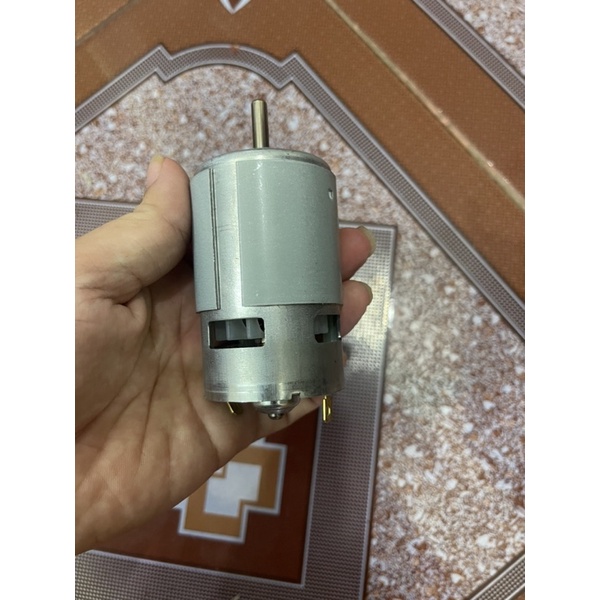Moto 775 máy nhổ lông măng vịt , động cơ máy nhổ lông vịt cầm tay