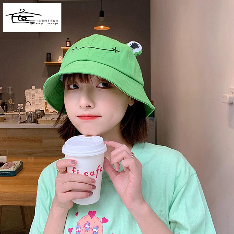 Nón Vành Hình Ếch Dễ Thương Phong Cách Nhật Bản Cho Nữ