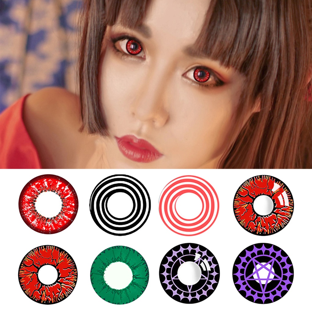 Kính Áp Tròng Mini Màu Sắc Tự Nhiên Phù Hợp Cho Nữ
