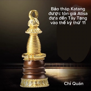Ga’u Tháp đồng đeo cổ tháp katang (đã gia trì)