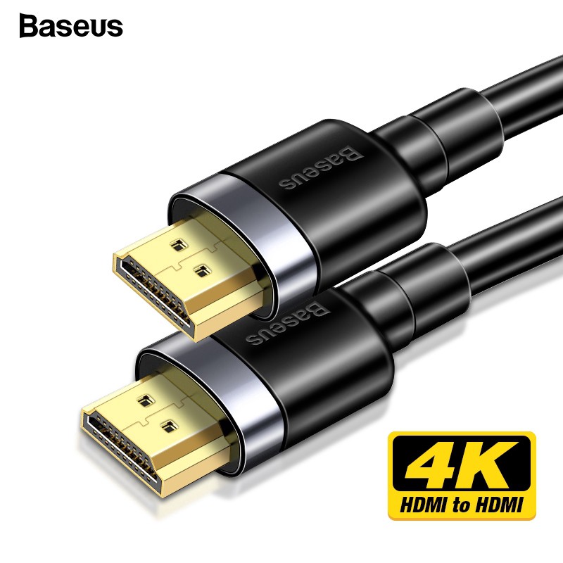Dây cáp Baseus 100% chính hãng cổng HDMI 2.0 chia cổng hiển thị kỹ thuật số 60HZ cho máy chiếu hộp TV PS4