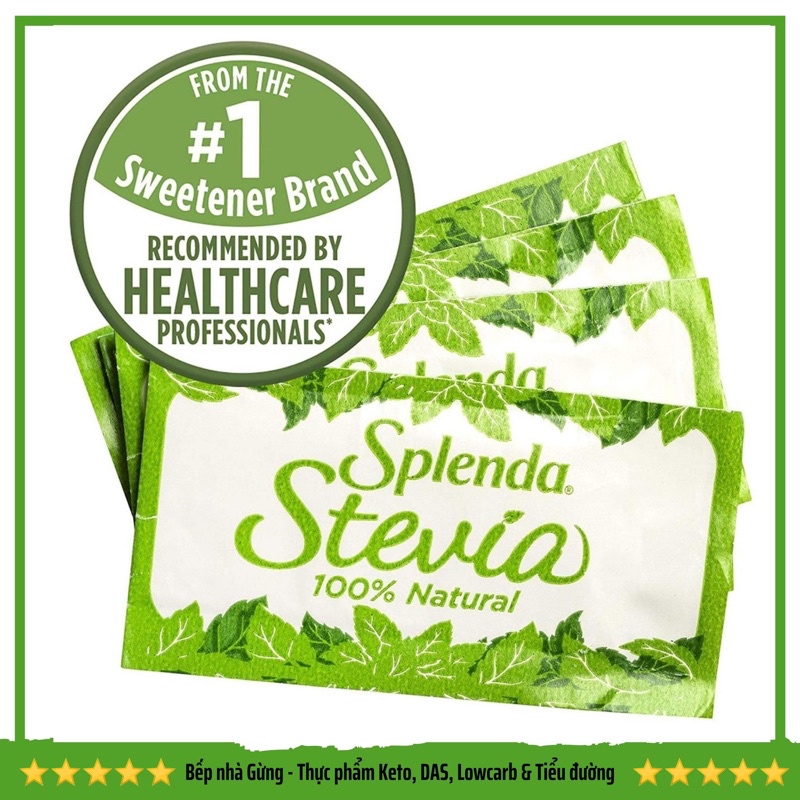 ĐƯỜNG CỎ NGỌT STEVIA DÀNH CHO NGƯỜI ĂN KIÊNG, KETO