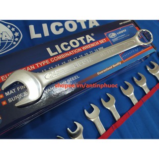 Bộ cờ lê , chìa khóa vòng miệng cao cấp LICOTA 8-24 Hàng công ty nguyên seal