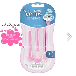 SET DAO CẠO VENUS CHO DA NHẠY CẢM